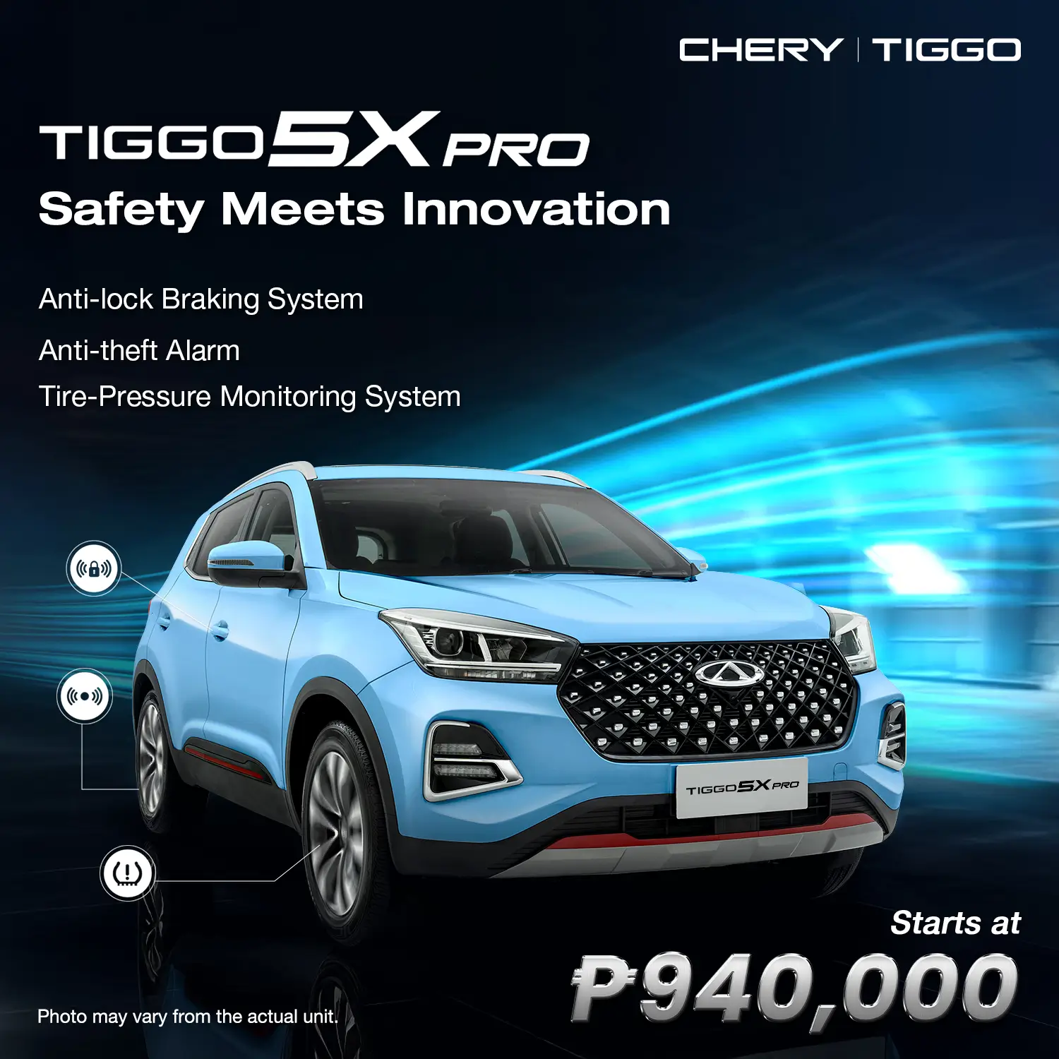 Chery Tiggo 5X Pro highest conversion rate campaign creative